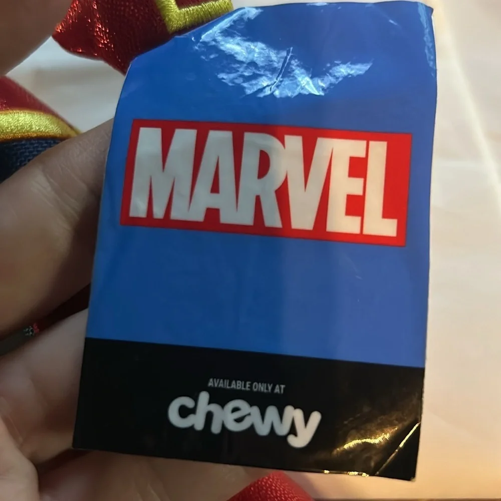 NWT Captain Marvel Plush Rope Dog Toy